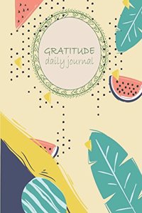 Gratitude daily journal