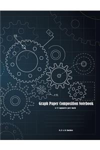 Graph Paper Composition Notebook