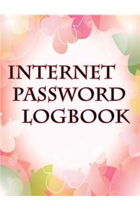 Internet Password Logbook