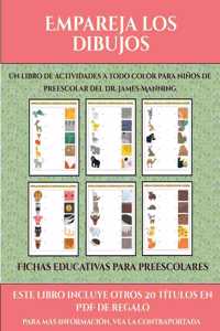 Fichas educativas para preescolares (Empareja los dibujos)