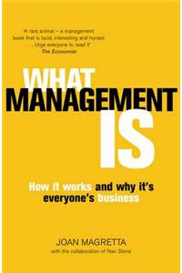 What Management Is