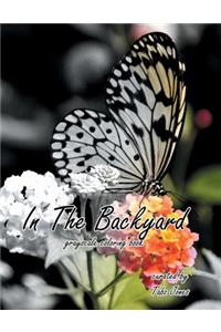In The Backyard Grayscale Coloring Book