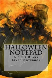 Halloween Notepad