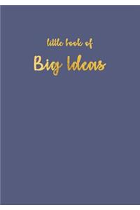 Little Book of Big Ideas, Sketchbook Denim, Sketchbook 200 Pages