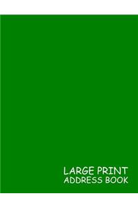 Large Print Address Book