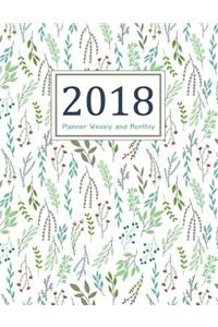 2018 Planner Weekly and Monthly