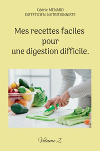 Mes recettes faciles pour une digestion difficile.