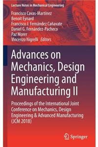 Advances on Mechanics, Design Engineering and Manufacturing II