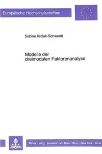 Modelle Der Dreimodalen Faktorenanalyse
