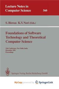 Foundations of Software Technology and Theoretical Computer Science