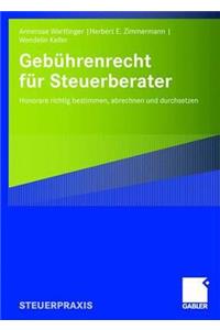 Gebührenrecht Für Steuerberater