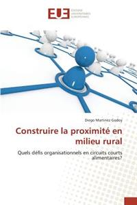 Construire La Proximité En Milieu Rural