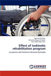 Effect of Isokinetic Rehabilitation Program