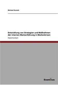 Entwicklung von Strategien und Maßnahmen der internen Markenführung in Markenkrisen