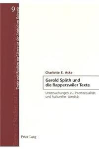 Gerold Spaeth Und Die Rapperswiler Texte