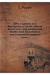 Silva Capensis or a Description of South African Forest Trees and Arborescent Shrubs Used for Technical and Economical Purposes Volume 1