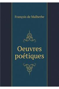 Oeuvres Poétiques