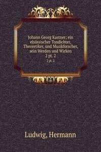 Johann Georg Kastner