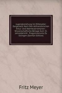 Jugenderziehung Im Mittelalter: Dargestellt Nach Den Altfranzosischen Artus- Und Abenteuerromanen : Wissenschaftliche Beilage Zum 31. Jahresbericht . Progymnasiums Zu Solingen (German Edition)