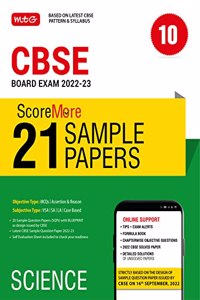 21 Sample Papers Class 10 Science Book For 2023 Board Exam