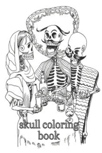 skull coloring book
