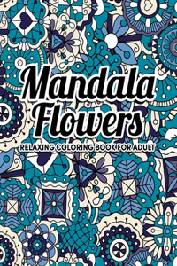 Mandala Flowers Coloring Book