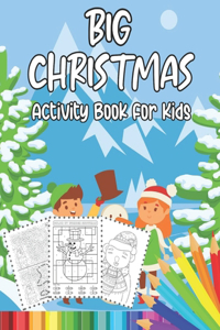 Big Christmas Activity Book For Kids