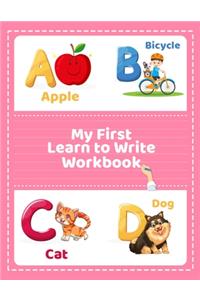 My First Learn to Write Workbook