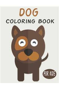 Dog Coloring Book For Kids