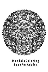 Mandala Coloring Book For Adults