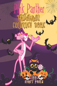 Pink Panther Halloween Coloring Book