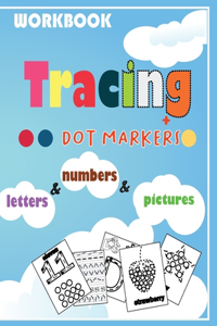 Letters And Numbers and pictures Tracing workBook