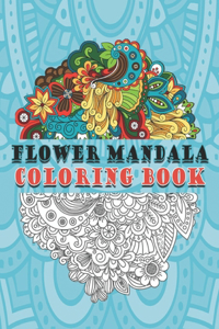 Flower Mandala Coloring Book