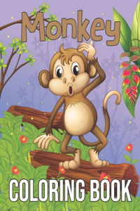 Monkey Coloring Book