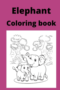 Elephant Coloring book