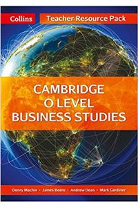 Collins Cambridge O Level – Cambridge O Level Business Studies Teacher Resource Pack
