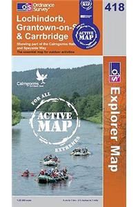 Lochindorb, Grantown-on-Spey and Carrbridge