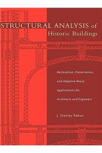 Structural Analysis of Historic Buildings