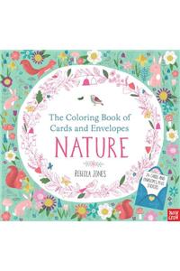 The Coloring Book of Cards and Envelopes: Nature