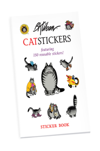B. Kliban Catstickers Sticker Book