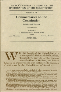 Commentaries on the Constitution Vol 4