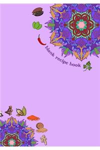 Blank Recipe Book