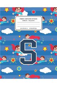 Primary Composition Notebook Grades K-2 Story Journal S