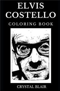 Elvis Costello Coloring Book