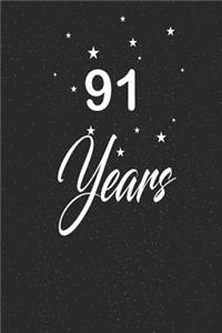 91 years