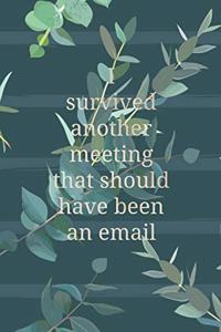 I Survived Another Meeting That Should Have Been an Email