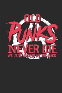 Old Punks Never Die We Just Stand At The Back