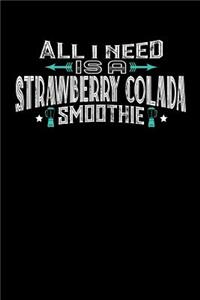 All I Need Is A Strawberry Colada Smoothie