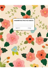 Handwriting Practice Sheets