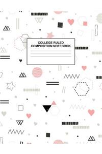 College Ruled Composition Notebook
